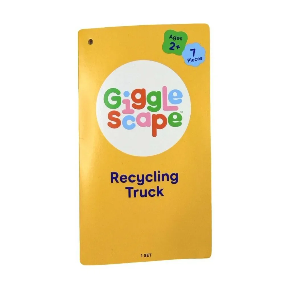 Gigglescape™ Plastic Recycling Truck Toy Vehicle - 10.25”H